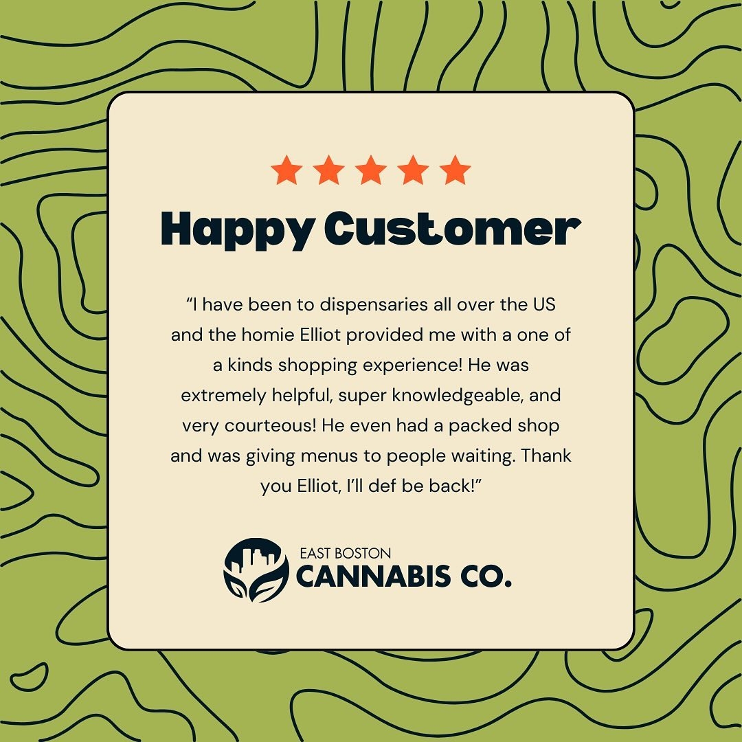 We are just bursting with gratitude for the love and backing that our amazing customers have shown us! 
We're beyond dedicated to making your experience top-notch, and it's music to our ears to hear that we've hit the bullseye. 
From the bottom of our green-loving souls, thank you for your sweet words and for trusting us to be your local budtenders! 💚💚